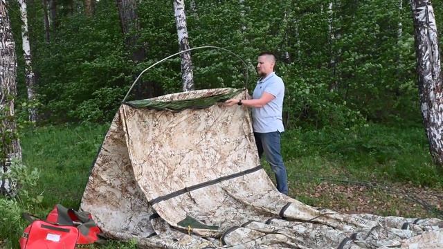 Обзор Палатки MOBIBA (мобиба) МБ-104 М3. Лучшая мобильная баня с возможностями жилого модуля смотреть онлайн