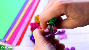 Розы из фоамирана. Как сделать розу? Счастливая заколка
