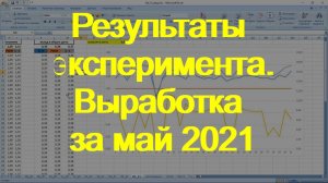 Итоги эксперимента за май 2021