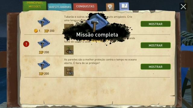 RAFT SURVIVAL SOBREVIVECIA EM JANGADA #1 o início da jornada (game play) смотреть онлайн