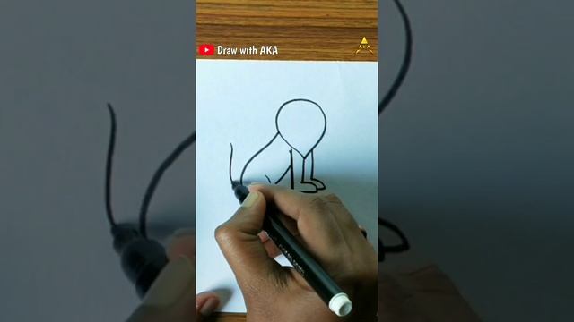 How to Draw Lion from L Alphabet | Easy Step by Step Lion Drawing Tutorial