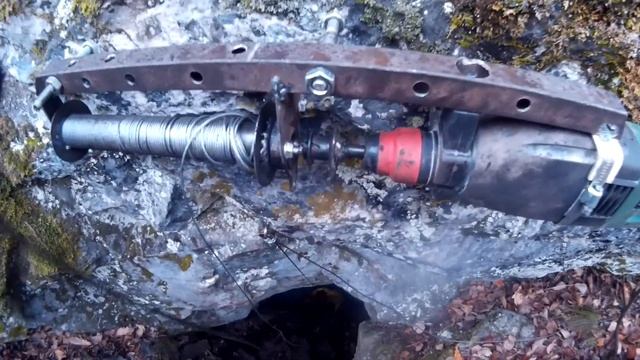 Лебедка из перфоратора смотреть онлайн