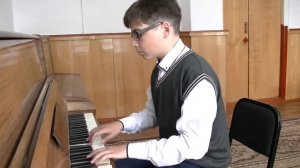 Могильников Алексей 5 класс. А.Гречанинов "Звездная ночь"