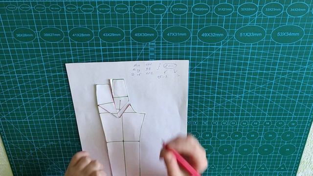 Корректировка выкройки брюк для фигур с особенностями. Часть 1.