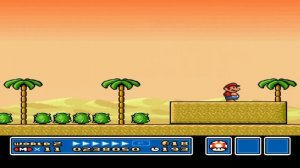SUPER MARIO BROS 3 Прохождение (на Русском) #3 - Цепная Чавка в пустыне