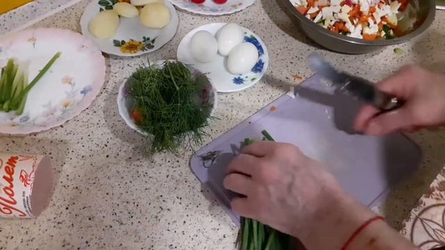 ОКРОШКА НА СЫВОРОТКЕ   ОТ БАБУШКИ