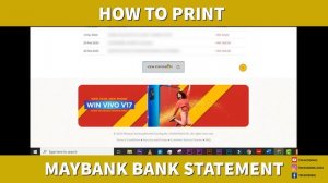 How To Download Online Bank Statement Maybank