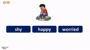 Feelings and Emotions Vocabulary Quiz for Kids
