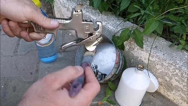 Как помыть краскопульт после покраски. Правильная мойка краскопульта, своими силами.