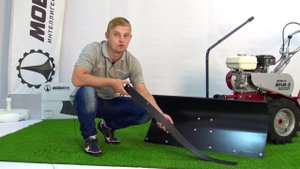 Обзор лопаты-отвала для мотоблока Мобил К ЛМ-100