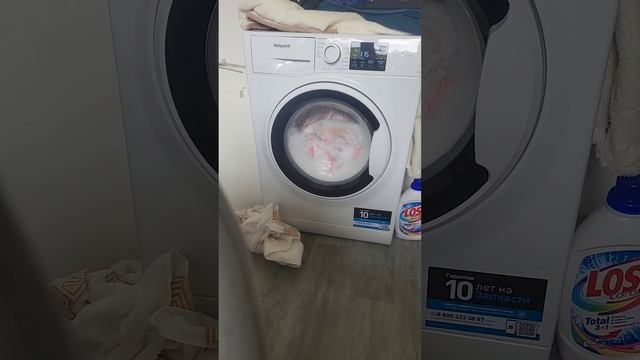 Синтетика 40° 800 об/мин. Стирка покрывала смотреть онлайн