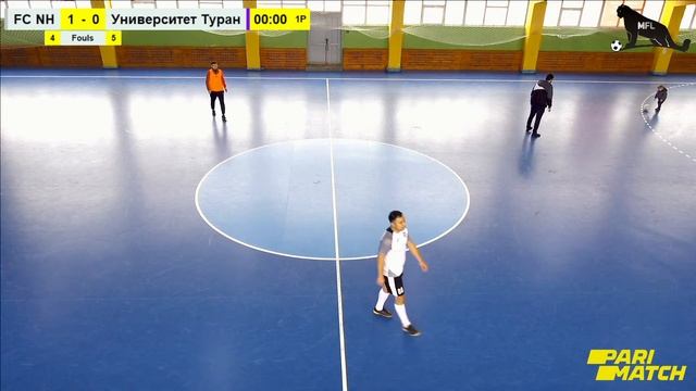 MFL Almaty Futsal Champ 2022 : FC NH vs Университет Туран