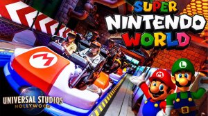 NEW!!! SUPER NINTENDO WORLD. Mario Kart. The FULL Ride Universal Studios Hollywood 4K