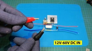 How to make adjustable Voltage regulator using Mosfet, Voltage controller DIY