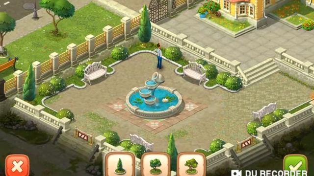Обзор на игру Gardenscapes. Уровни 1-7. Открытые 2-го участка. смотреть онлайн