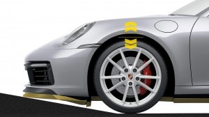 Система подъема передней оси (Front axle lift system) Porsche 911 (992) PORSCHE-UPGRADE.RU