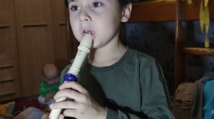 Сулико на флейте