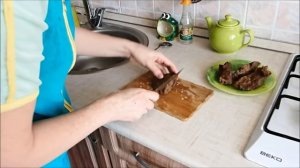 Вкуснейший салат из печени (говяжьей)