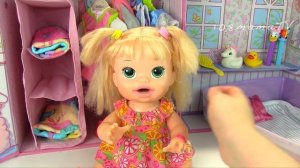 Самый Вкусный Завтрак, Нет Подгузника! Мультики Как Мама Играет в Куклы Пупсики 108мама тв