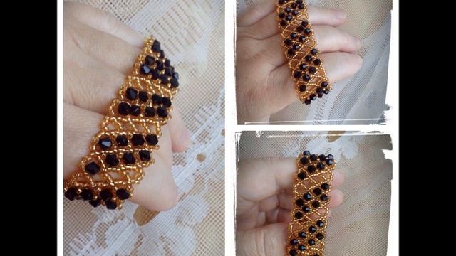 Моё бисерное творчество.Украшение из бисера и бусин.#бисер#бусины#творчество#украшение#