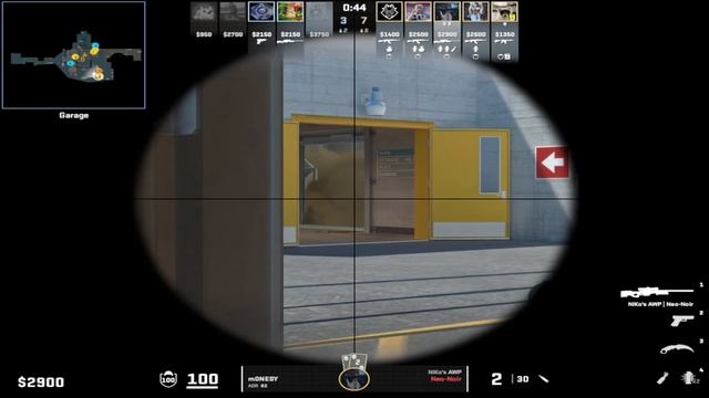CS2 POV G2 m0NESY (19/14) vs Grayhound (Nuke) IEM Sydney 2023