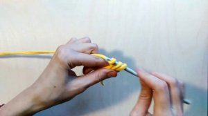 Шнурок Колосок крючком