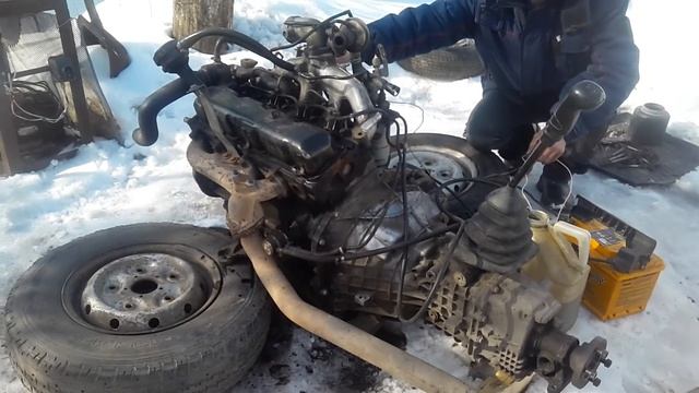 Запуск двигателя Форд Транзит 2.5 4FB смотреть онлайн