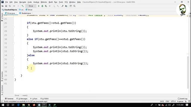 #18 toString() Method | Object Class | Complete Class | Object Oriented Programming