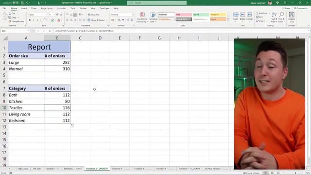9 Excel Functions Made Easy (VLOOKUP, IF, SUMIF, INDEX MATCH and more)