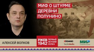 4. Алексей Волков. Миф о штурме деревни Полунино