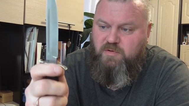 Приехала Финка НКВД на тесты. Ножи из сталей Vanax37 и Lomax. смотреть онлайн