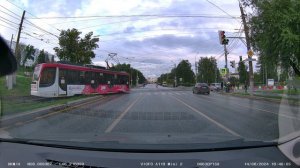 Пример видео с видеорегистратора Viofo A119 Mini 2 день.
