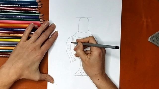 Как нарисовать робота из Футурамы. Онлайн-школа рисования "Малевашки" смотреть онлайн