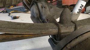 Ремонт рессоры на L200