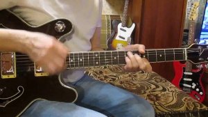 А в деревне -А. Ищенко (как играть на гитаре аккорды)