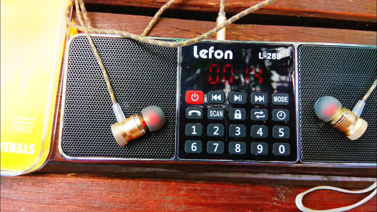 Проводные наушники с микрофоном Lefon / Wired headphones with microphone Lefon