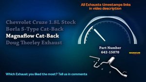 Chevrolet Cruze Exhaust Sound 1.8L ? Acceleration,Turbo,Review,Upgrade,Modified,Borla,Magnaflow+