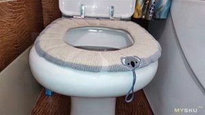 Мягкий чехол на сиденье унитаза. Улучшенная версия | #Обзор