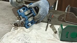 Фрезерная приставка к токарному станку. Хорошая жесткость. Хорошая точность.