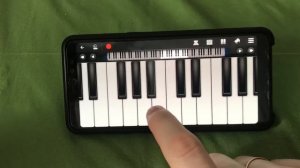 Как Играть на Пианино Катюша/ На Телефоне