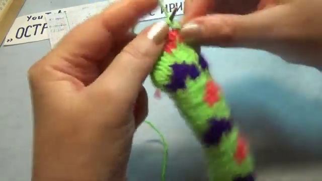 #426 ЯРКИЕ ТАПОЧКИ БЕЗ ШВОВ НА ДВУХ СПИЦАХ.МАСТЕР КЛАСС. Knitted Slippers. Master Class.