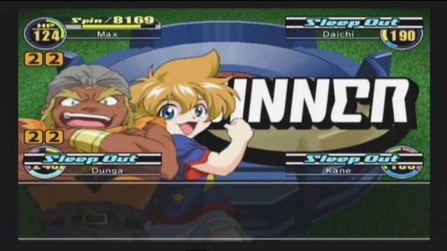 Beyblade VForce - Super Tournament Battle - Max & Draciel V2