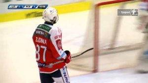 Filip Zadina - first career goal in czech league