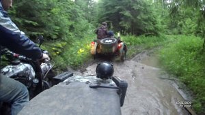 По грязи на мотоциклах 2WD