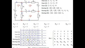 Применение правил Кирхгофа для анализа резистивных цепей