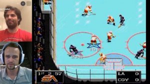 NHL'94 - Sega Genesis - HOW do I score against slot cloggers online??? 1/10