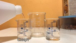 Вода + спирт (суммарное уменьшение объема)