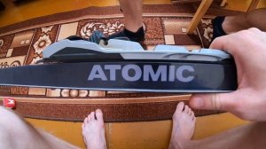 ATOMIC PRO S1,беговые лыжи из спортмастера,личное впечатление брата о лыжах,Весенние деньки на лыжа