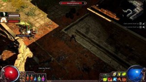 Path of Exile PC Gameplay Commentary STEAM 111013 'Screwed By Piety' [1/2]