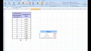 Приближенная формула Пуассона: примеры задач и расчеты в Excel